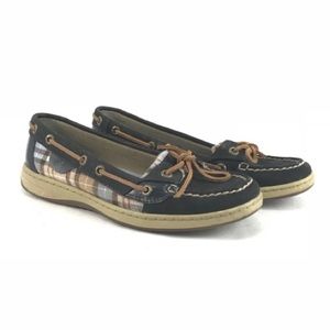 Navy Sperry Boat Sider Shoes!
